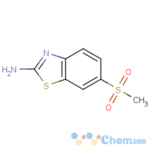 CAS No:17557-67-4 6-methylsulfonyl-1,3-benzothiazol-2-amine
