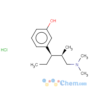 CAS No:175591-09-0 Phenol,3-[(1R,2R)-3-(dimethylamino)-1-ethyl-2-methylpropyl]-, hydrochloride (1:1)