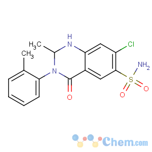 CAS No:17560-51-9 7-chloro-2-methyl-3-(2-methylphenyl)-4-oxo-1,<br />2-dihydroquinazoline-6-sulfonamide