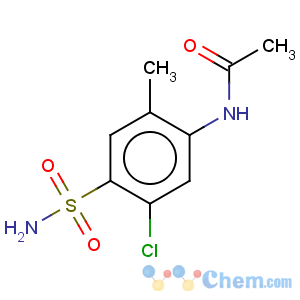 CAS No:17560-53-1 Acetamide,N-[4-(aminosulfonyl)-5-chloro-2-methylphenyl]-