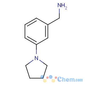 CAS No:175696-70-5 (3-pyrrolidin-1-ylphenyl)methanamine
