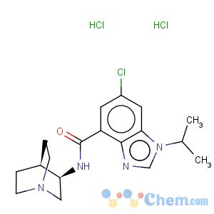 CAS No:175729-69-8 1H-Benzimidazole-4-carboxamide,N-1-azabicyclo[2.2.2]oct-3-yl-6-chloro-1-(1-methylethyl)-, (R)- (9CI)