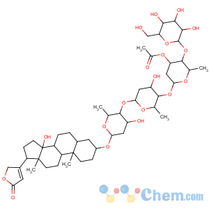 CAS No:17575-20-1 Card-20(22)-enolide,3-[(O-b-D-glucopyranosyl-(1®