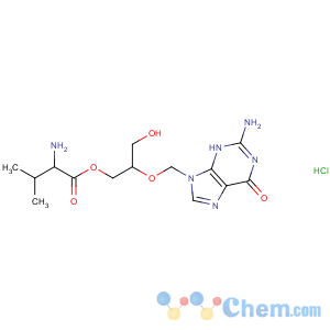 CAS No:175865-59-5 [2-[(2-amino-6-oxo-3H-purin-9-yl)methoxy]-3-hydroxypropyl]<br />(2S)-2-amino-3-methylbutanoate