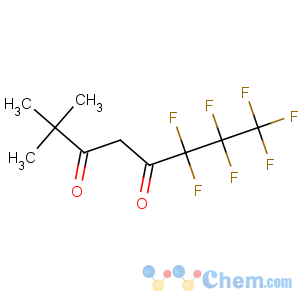 CAS No:17587-22-3 6,6,7,7,8,8,8-heptafluoro-2,2-dimethyloctane-3,5-dione