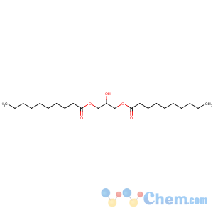 CAS No:17598-93-5 (3-decanoyloxy-2-hydroxypropyl) decanoate