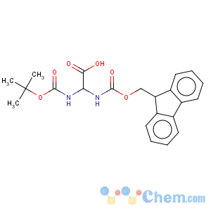 CAS No:176039-39-7 Acetic acid,[[(1,1-dimethylethoxy)carbonyl]amino][[(9H-fluoren-9-ylmethoxy)carbonyl]amino]-(9CI)