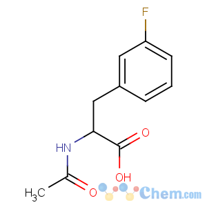 CAS No:17607-28-2 2-acetamido-3-(3-fluorophenyl)propanoic acid