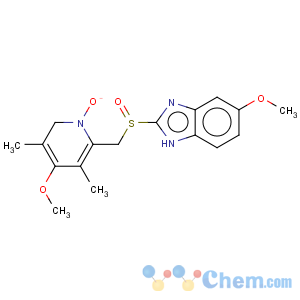 CAS No:176219-04-8 1H-Benzimidazole,6-methoxy-2-[[(4-methoxy-3,5-dimethyl-1-oxido-2-pyridinyl)methyl]sulfinyl]-