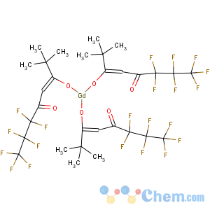 CAS No:17631-67-3 Gadolinium,tris(6,6,7,7,8,8,8-heptafluoro-2,2-dimethyl-3,5-octanedionato-kO,kO')- (9CI)