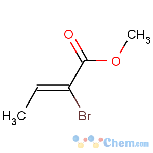 CAS No:17642-18-1 2-Butenoic acid,2-bromo-, methyl ester