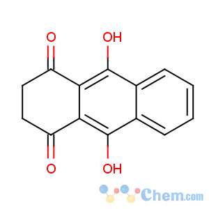 CAS No:17648-03-2 9,10-dihydroxy-2,3-dihydroanthracene-1,4-dione