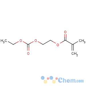 CAS No:17650-46-3 2-Propenoic acid,2-methyl-, 2-[(ethoxycarbonyl)oxy]ethyl ester