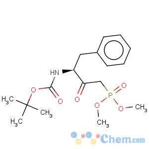 CAS No:176504-90-8 Carbamic acid,N-[(1S)-3-(dimethoxyphosphinyl)-2-oxo-1-(phenylmethyl)propyl]-,1,1-dimethylethyl ester
