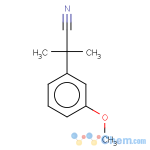 CAS No:17653-93-9 Benzeneacetonitrile,3-methoxy-a,a-dimethyl-