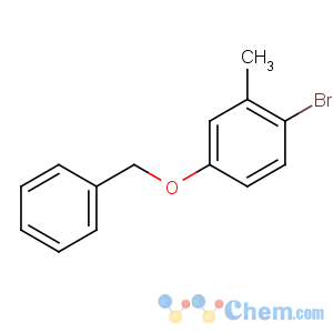 CAS No:17671-75-9 1-bromo-2-methyl-4-phenylmethoxybenzene