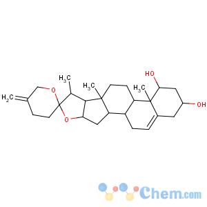 CAS No:17676-33-4 Spirosta-5,25(27)-diene-1,3-diol,(1b,3b)-