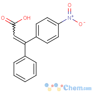 CAS No:17683-99-7 3-(4-nitrophenyl)-3-phenylprop-2-enoic acid