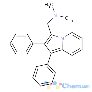 CAS No:17692-28-3 1-(1,2-diphenylindolizin-3-yl)-N,N-dimethylmethanamine