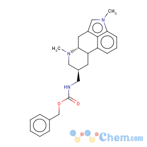 CAS No:17692-51-2 Carbamic acid, N-[[(8b)-1,6-dimethylergolin-8-yl]methyl]-,phenylmethyl ester
