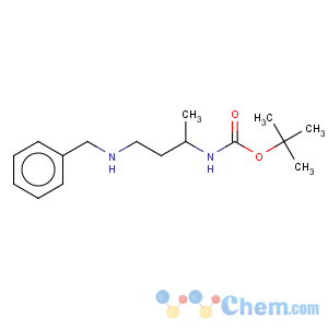 CAS No:176982-58-4 Carbamic acid,[(1S)-1-methyl-3-[(phenylmethyl)amino]propyl]-, 1,1-dimethylethyl ester (9CI)