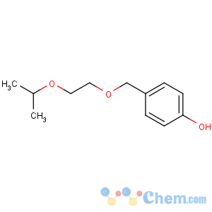 CAS No:177034-57-0 4-(2-propan-2-yloxyethoxymethyl)phenol