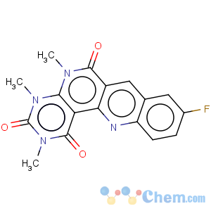 CAS No:177082-70-1 9-Fluoro-2,4,5-trimethyl-4H,5H-2,4,5,12-tetraaza-benzo[a]anthracene-1,3,6-trione