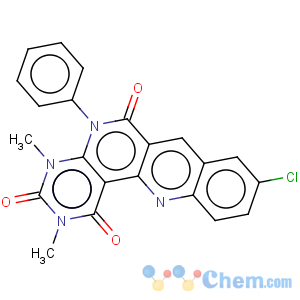CAS No:177082-75-6 9-Chloro-2,4-dimethyl-5-phenyl-4H,5H-2,4,5,12-tetraaza-benzo[a]anthracene-1,3,6-trione
