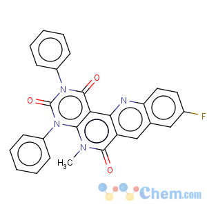 CAS No:177082-83-6 9-Fluoro-5-methyl-2,4-diphenyl-4H,5H-2,4,5,12-tetraaza-benzo[a]anthracene-1,3,6-trione