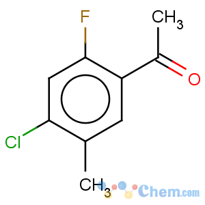 CAS No:177211-26-6 1-(4-chloro-2-fluoro-5-methylphenyl)-1-ethanone