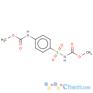 CAS No:1773-37-1 Carbamic acid,[[4-[(methoxycarbonyl)amino]phenyl]sulfonyl]-, methyl ester (9CI)