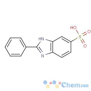 CAS No:17759-08-9 2-phenyl-3H-benzimidazole-5-sulfonic acid