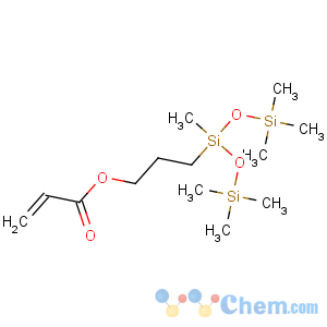 CAS No:177617-17-3 3-[methyl-bis(trimethylsilyloxy)silyl]propyl prop-2-enoate