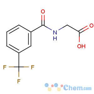 CAS No:17794-48-8 2-[[3-(trifluoromethyl)benzoyl]amino]acetic acid