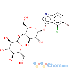 CAS No:177966-52-8 b-D-Glucopyranoside,5-bromo-4-chloro-1H-indol-3-yl 4-O-b-D-glucopyranosyl-