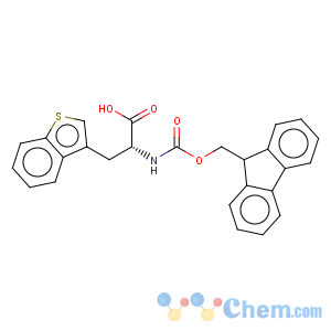 CAS No:177966-61-9 Benzo[b]thiophene-3-propanoicacid, a-[[(9H-fluoren-9-ylmethoxy)carbonyl]amino]-,(aR)-