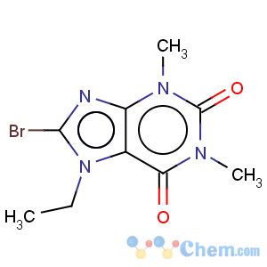 CAS No:17801-69-3 1H-Purine-2,6-dione,8-bromo-7-ethyl-3,7-dihydro-1,3-dimethyl-