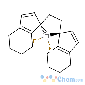 CAS No:178177-04-3 Titanium,[1,2-ethanediylbis[(1,2,3,3a,7a-h)-4,5,6,7-tetrahydro-1H-inden-1-ylidene]]difluoro-, stereoisomer (9CI)