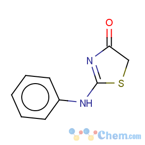 CAS No:17823-27-7 4(5H)-Thiazolone,2-(phenylamino)-
