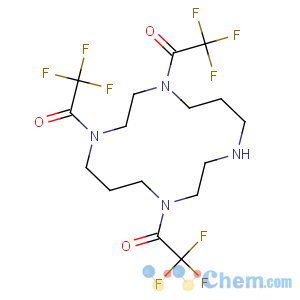 CAS No:178234-32-7 1-[4,8-bis(2,2,2-trifluoroacetyl)-1,4,8,11-tetrazacyclotetradec-1-yl]-2,<br />2,2-trifluoroethanone