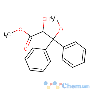 CAS No:178306-47-3 methyl 2-hydroxy-3-methoxy-3,3-diphenylpropanoate