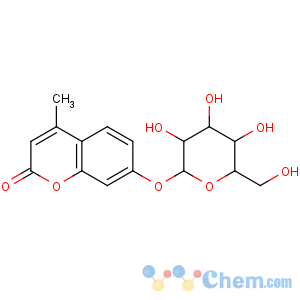 CAS No:17833-43-1 4-methyl-7-[(2R,3R,4S,5S,6R)-3,4,<br />5-trihydroxy-6-(hydroxymethyl)oxan-2-yl]oxychromen-2-one