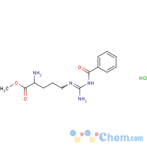 CAS No:1784-04-9 L-Arginine,N2-benzoyl-, methyl ester, hydrochloride (1:1)