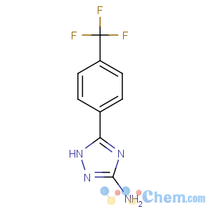 CAS No:178556-79-1 5-[4-(trifluoromethyl)phenyl]-1H-1,2,4-triazol-3-amine