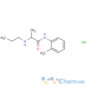 CAS No:1786-81-8 N-(2-methylphenyl)-2-(propylamino)propanamide