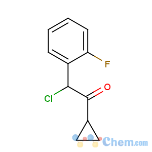 CAS No:178688-43-2 2-chloro-1-cyclopropyl-2-(2-fluorophenyl)ethanone