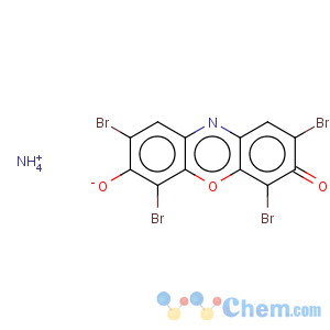 CAS No:1787-53-7 3H-Phenoxazin-3-one,2,4,6,8-tetrabromo-7-hydroxy-, ammoniate (1:1)
