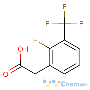 CAS No:178748-05-5 2-[2-fluoro-3-(trifluoromethyl)phenyl]acetic acid