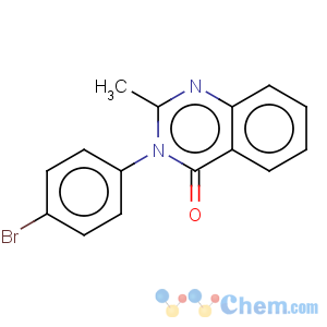 CAS No:1788-95-0 4(3H)-Quinazolinone,3-(4-bromophenyl)-2-methyl-