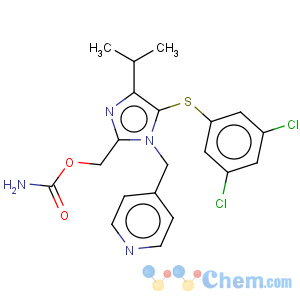 CAS No:178979-85-6 1H-Imidazole-2-methanol,5-[(3,5-dichlorophenyl)thio]-4-(1-methylethyl)-1-(4-pyridinylmethyl)-,2-carbamate